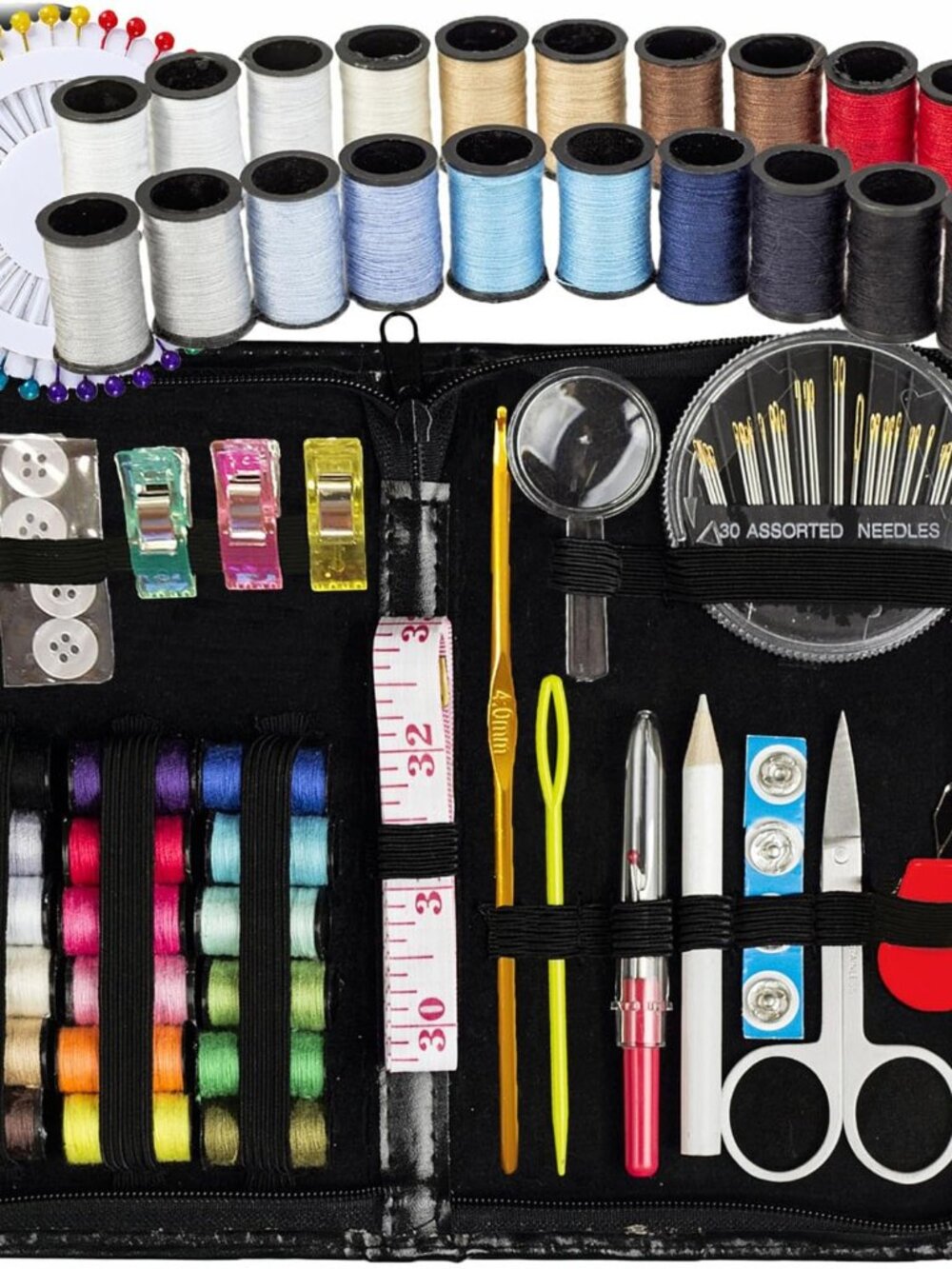 Artika Sew Simply Sewing Kit Small Beginner Set 142 PCS Travel Carrying Case